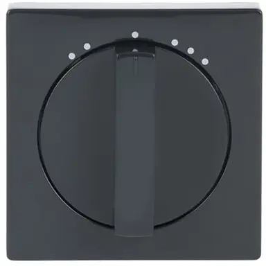 Busch-Jaeger 1740 DRL-81-503 draaiknop driestandenschakelaar Future Linear antraciet glans