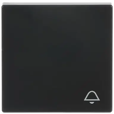 Busch-Jaeger 2520 KI-81 schakelwip symbool bel Future Linear antraciet glans