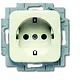Busch-Jaeger 20 EUCKS-212-503 wandcontactdoos randaarde kindveilig Standaard SI