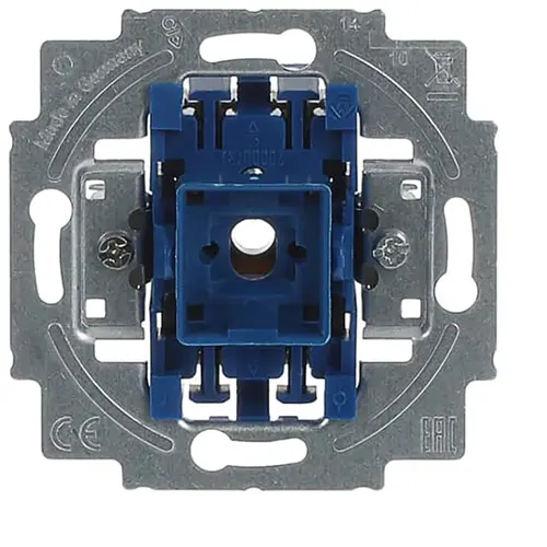 Busch-Jaeger 2020 US-201 drukcontact maakcontact 1-polig