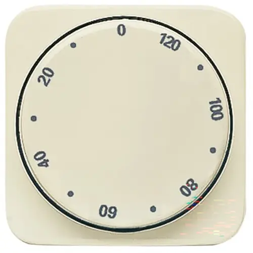 Busch-Jaeger 1771-212-102 draaiknop tijdschakelaar 120 min Standaard SI