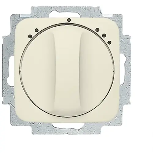 Busch-Jaeger 2711 UCDRL-212 driestandenschakelaar met binnenwerk en knop Standaard SI creme