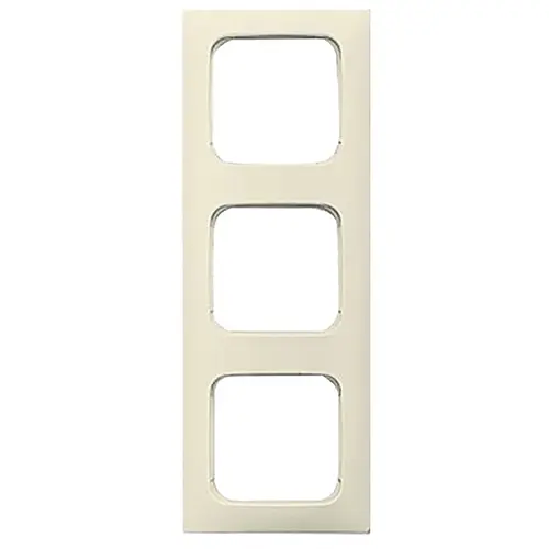 Busch-Jaeger 2513-212K-102 afdekraam-Linear 3-voudig Standaard SI