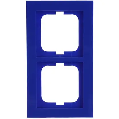 Busch-Jaeger 1722-288 Busch-Jaeger afdekraam 2-voudig Axcent blauw