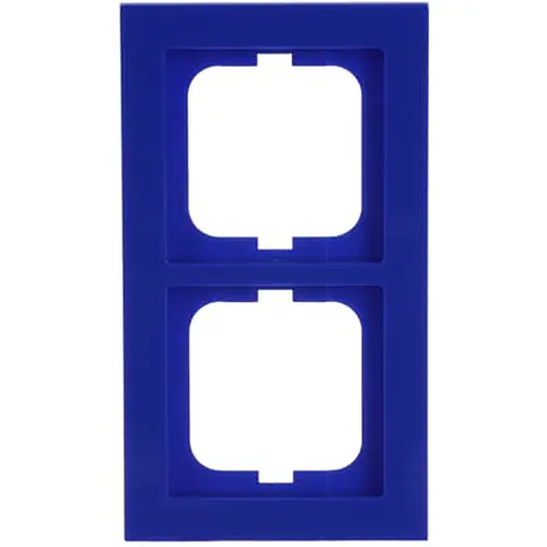 Busch-Jaeger 1722-288 Busch-Jaeger afdekraam 2-voudig Axcent blauw