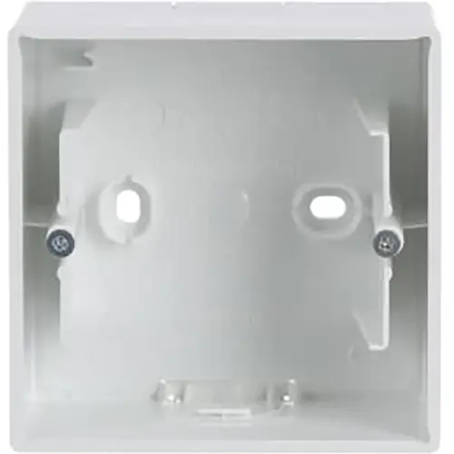 Busch-Jaeger 1701-84 opbouwbak 1-voudig Future Linear studiowit glans