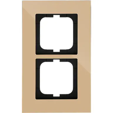 Busch-Jaeger 1722-823-101 afdekraam 2-voudig Carat goud