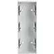 Busch-Jaeger 1703-84 opbouwbak 3-voudig Future Linear studiowit glans