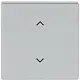 Busch-Jaeger 6232-10-83 bedieningswip 1-voudig met pijlsymbolen tbv bedieningselement flex Future Linear aluzilver mat