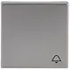 Busch-Jaeger 2520 KI-866 schakelwip symbool bel Pure Stainless Steel