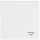 Busch-Jaeger 2520 LI-84 schakelwip symbool licht Future Linear studiowit glans