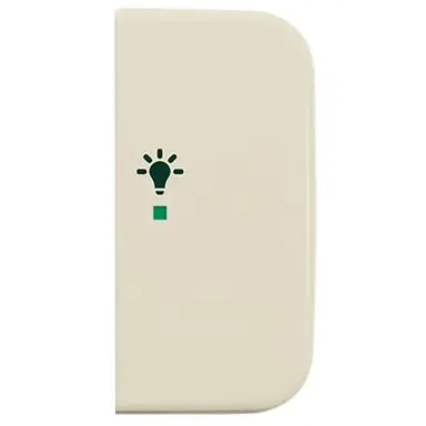 Busch-Jaeger 6231-22-212 bedieningswip rechts symbool licht tbv bedieningselement flex 2-voudig Standaard SI