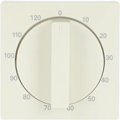 Busch-Jaeger 1771-82-103 draaigreep tijdschakelaar 120 min Future Linear creme