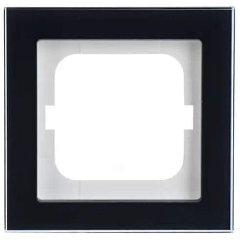 Busch-Jaeger 1721-223 afdekraam 1-voudig Axcent glas paars