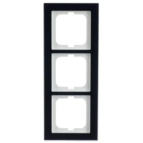 Busch-Jaeger 1723-223 afdekraam 3-voudig Axcent glas paars