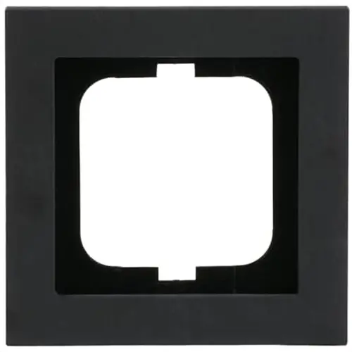 Busch-Jaeger 1721-290 afdekraam 1-voudig Axcent leisteen grijs