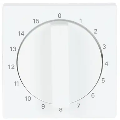 Busch-Jaeger 1770-84-103 draaigreep tijdschakelaar 15 min Future Linear studiowit glans