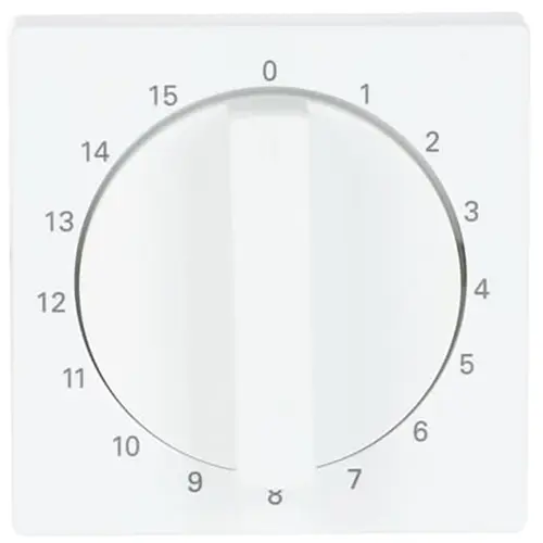 Busch-Jaeger 1770-84-103 draaigreep tijdschakelaar 15 min Future Linear studiowit glans