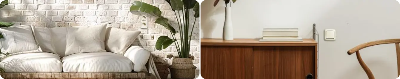 Busch-Jaeger Standaard SI schakelmateriaal in sfeerbeelden