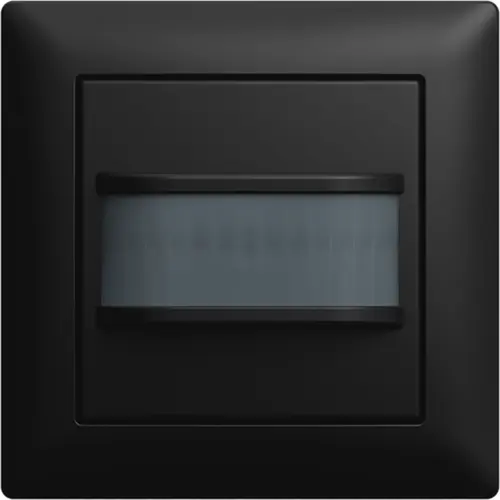 Busch-Jaeger 64762 UJ-915 Wächter 180 flex-schakelaar selectlens compleet met relaissokkel Balance SI zwart mat