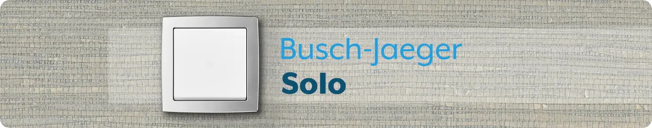 Busch-Jaeger Solo schakelmateriaal