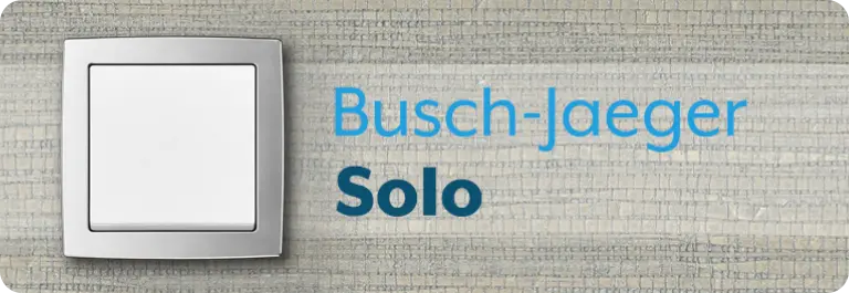 Busch-Jaeger Solo schakelmateriaal