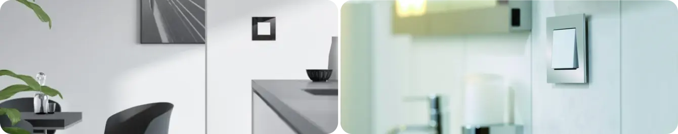 Busch-Jaeger Carat schakelmateriaal in sfeerbeelden