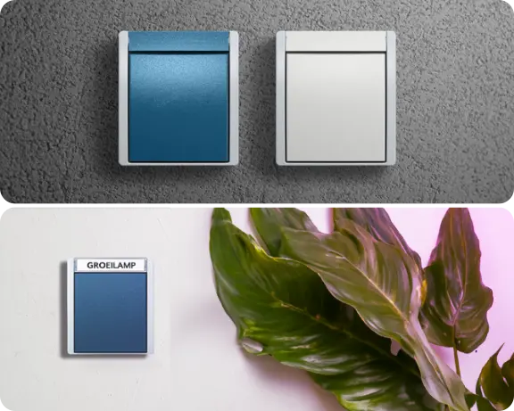 Busch-Jaeger Ocean opbouw IP44 spatwaterdicht schakelmateriaal in sfeerbeelden