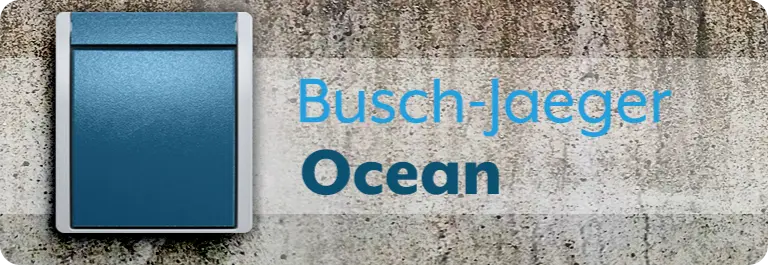 Busch-Jaeger Ocean opbouw IP44 spatwaterdicht schakelmateriaal