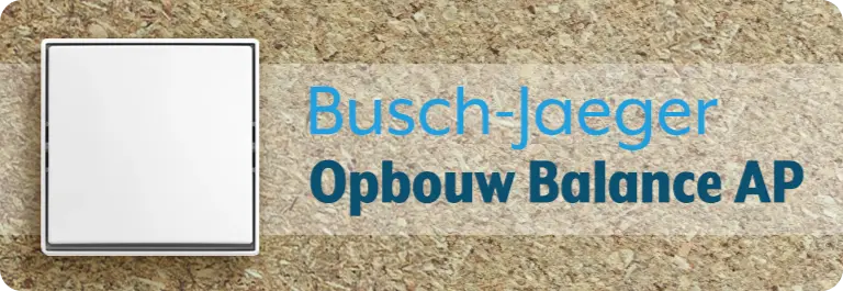 Busch-Jaeger Balance AP opbouw schakelmateriaal