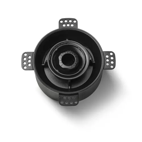 VentWorks 8720892717528 NoShow 2.0 instucbaar ventilatieventiel 125 mm zwart