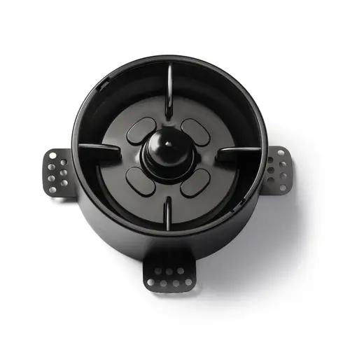 VentWorks 8720892717528 NoShow 2.0 instucbaar ventilatieventiel 125 mm zwart