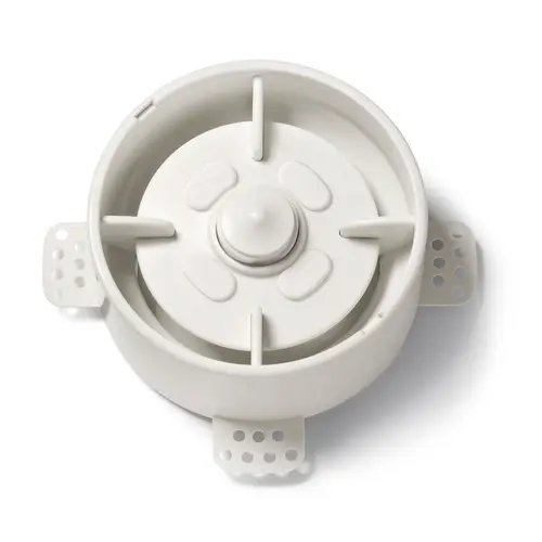 VentWorks 8720892717504 NoShow 2.0 instucbaar ventilatieventiel 125 mm wit