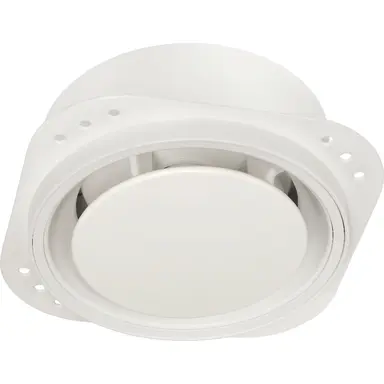 VentWorks 8720892717542 NoShow 2.0 stretch/spanplafond ventilatieventiel 125 mm wit