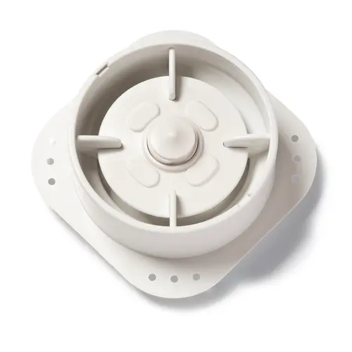 VentWorks 8720892717542 NoShow 2.0 stretch/spanplafond ventilatieventiel 125 mm wit