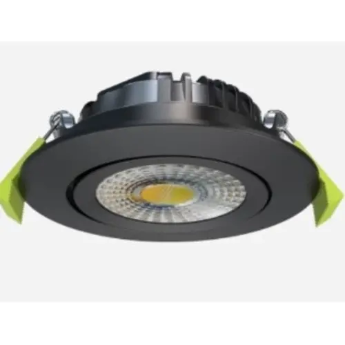 DLT 9999304 inbouwspot LED 6W 1800K-2700K dimbaar IP54 zwart
