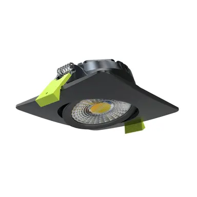 DLT 9999307 BATHLED GEN3 vierkante inbouwspot LED 6W CCT IP54 zwart