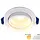EcoDim ED-10022 LED-inbouwspot IP54 dimbaar 75mm rond 23mm inbouwdiepte 2000-3000K/dim-to-warm wit