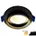 EcoDim ED-10023 LED-inbouwspot IP54 dimbaar 75mm rond 23mm inbouwdiepte 2000-3000K/dim-to-warm zwart
