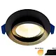 EcoDim ED-10023 LED-inbouwspot IP54 dimbaar 75mm rond 23mm inbouwdiepte 2000-3000K/dim-to-warm zwart
