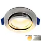 EcoDim ED-10024 LED-inbouwspot IP54 dimbaar 75mm rond 23mm inbouwdiepte 2000-3000K/dim-to-warm geborsteld nikkel