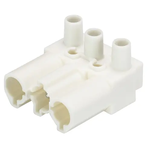 Wieland 92.032.3358.0 GST18 contrastekker male 20A 3-polig wit