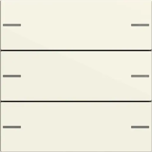 Gira 575301 wippenset 3-voudig Tastsensor 4.55 creme glans