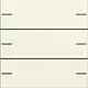 Gira 575301 wippenset 3-voudig Tastsensor 4.55 creme glans