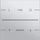 Gira 576226 wippenset 2-voudig individueel Tastsensor 4.55 aluminium mat