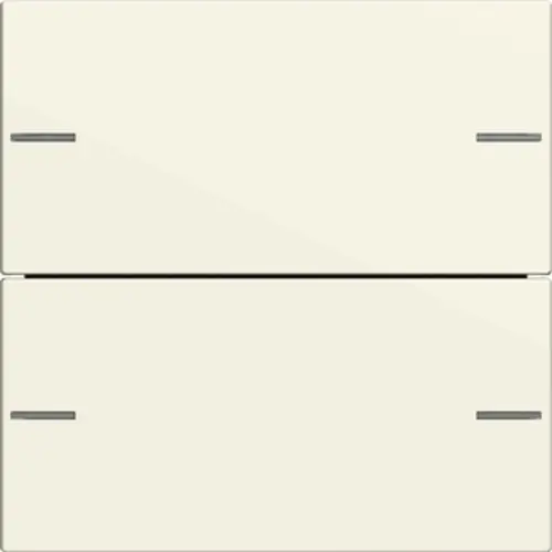 Gira 575201 wippenset 2-voudig Tastsensor 4.55 creme glans