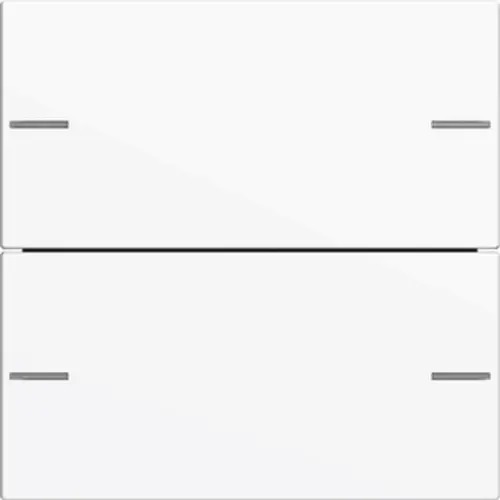 Gira 575203 wippenset 2-voudig Tastsensor 4.55 wit glans