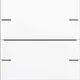 Gira 575203 wippenset 2-voudig Tastsensor 4.55 wit glans