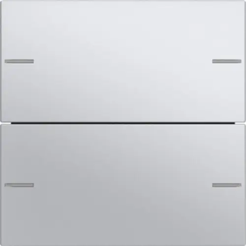 Gira 575226 wippenset 2-voudig Tastsensor 4.55 aluminium mat