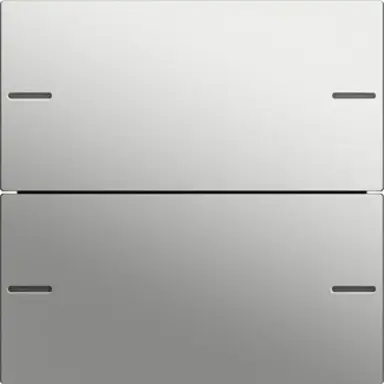 Gira 5752600 wippenset 2-voudig Tastsensor 4.55 edelstaal